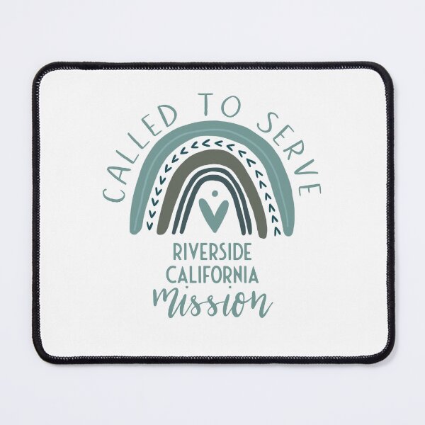 Item preview, Called to Serve - Riverside California - Boho Rainbow Missionary Gift designed and sold by brizodesign.