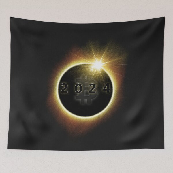 Item preview, Bitcoin Full Solar Eclipse 2024 Bitcoin To The Moon Crypto Astronomy designed and sold by Ransyn Art.