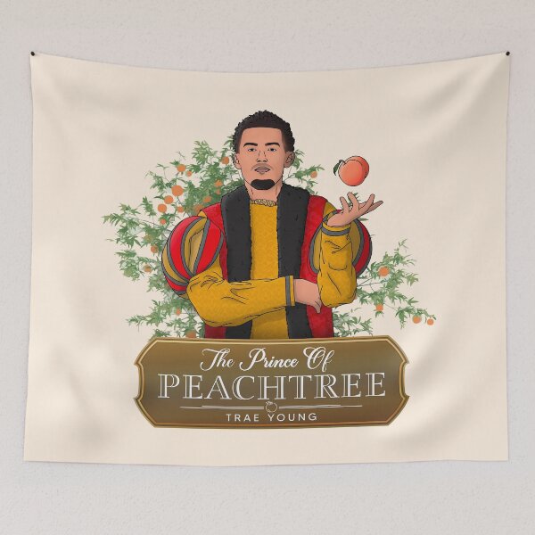 Item preview, Trae Young - Prince Of Peachtree - Atlanta Basketball designed and sold by sportsign.