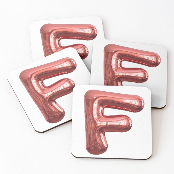 Item preview, Rose Gold Mylar Ballon Letter F designed and sold by jakealy.