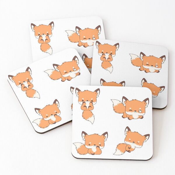 Item preview, Adorable Kawaii Foxes designed and sold by TheAnimalZ00.