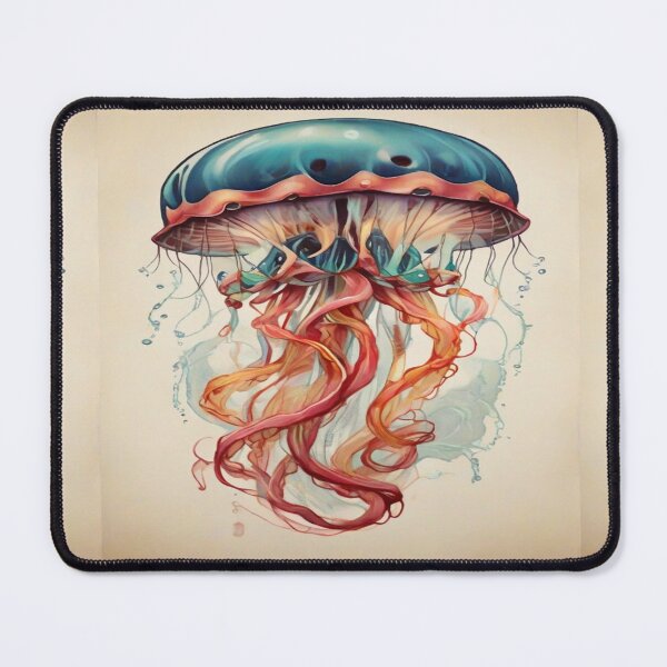 Item preview, Tattoo Jellyfish Animal Art designed and sold by druidwolfart.