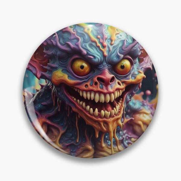 Artikelvorschau, Scary Gremlin Dripping Paint Splash Monster entworfen und verkauft von TheArtOfPat.