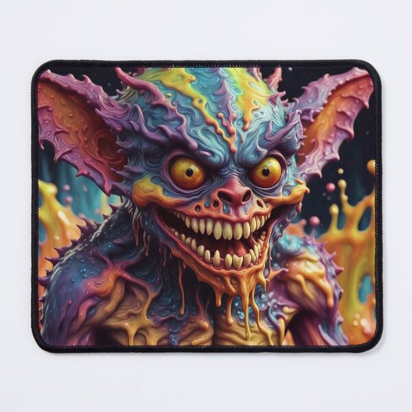 Artikelvorschau, Scary Gremlin Dripping Paint Splash Monster entworfen und verkauft von TheArtOfPat.