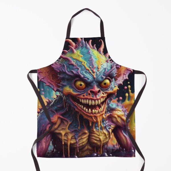 Artikelvorschau, Scary Gremlin Dripping Paint Splash Monster entworfen und verkauft von TheArtOfPat.