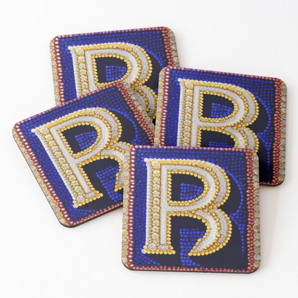 Item preview, Fancy bejeweled letter R designed and sold by Roxburylane.