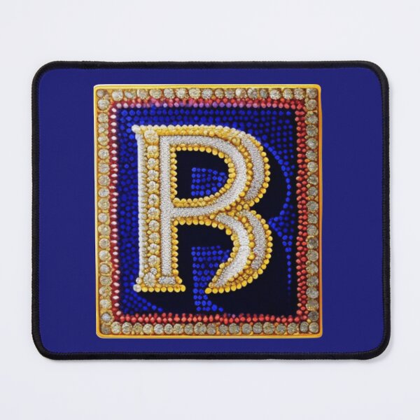 Item preview, Fancy bejeweled letter R designed and sold by Roxburylane.