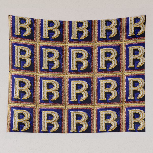 Item preview, Fancy bejeweled letter R designed and sold by Roxburylane.