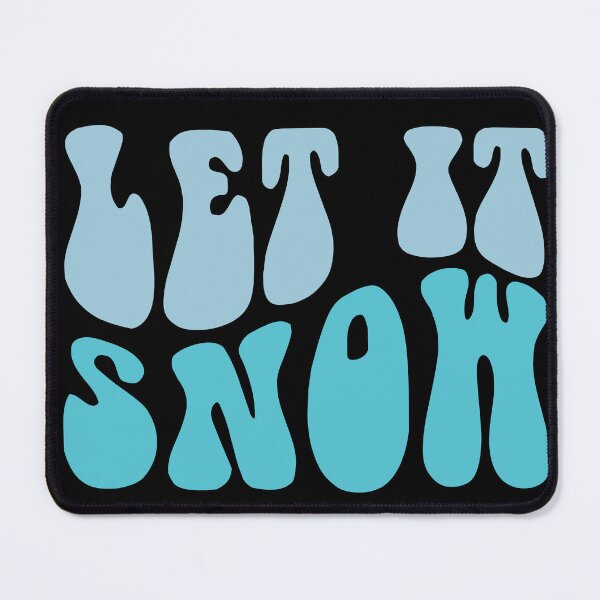 Item preview, Let it Snow text Art Design  designed and sold by Harsh  Katariya.