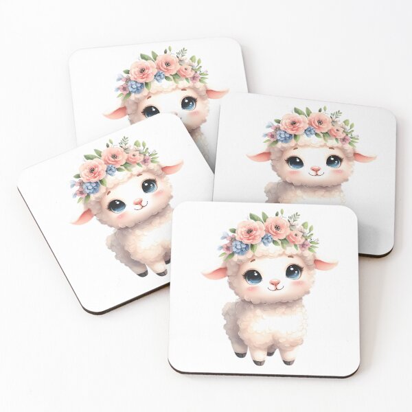 Item preview, cute lamb designed and sold by DandCart.