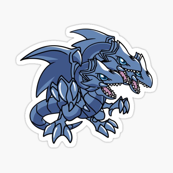 Vista previa del artículo con la obra «Dragón Supremo de Ojos Azules», diseñado y vendido por FluffyMind.