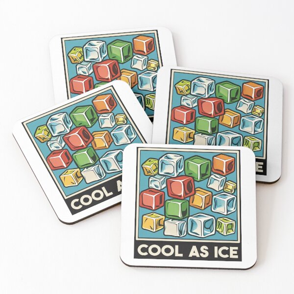 Item preview, Cool As Ice Vintage Style designed and sold by Decal Mania.