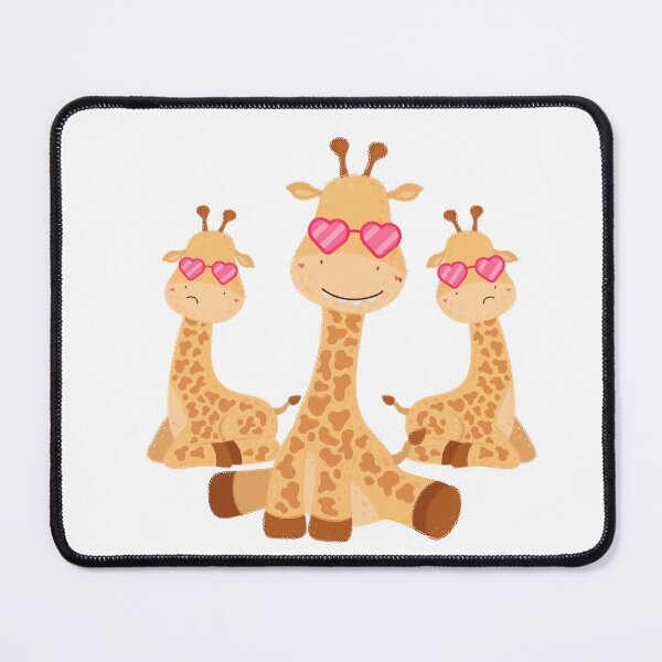 Item preview, Kawaii Giraffes Wearing Sunglasses designed and sold by TheAnimalZ00.