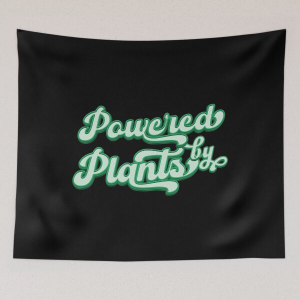 Item preview,  Powered by Plants - Vegan designed and sold by Whimsical  Thinker.