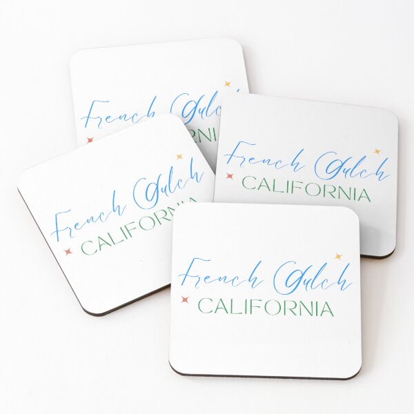 Item preview, French Gulch California town Christmas star type art designed and sold by SparksGlo-AAAA.