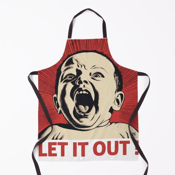 Item preview, Fiesty Infant Boy Shouting designed and sold by DarkEnough.