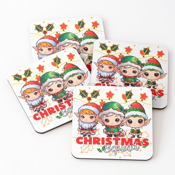 Item preview, christmas squad, gnomes designed and sold by OmikronStore.