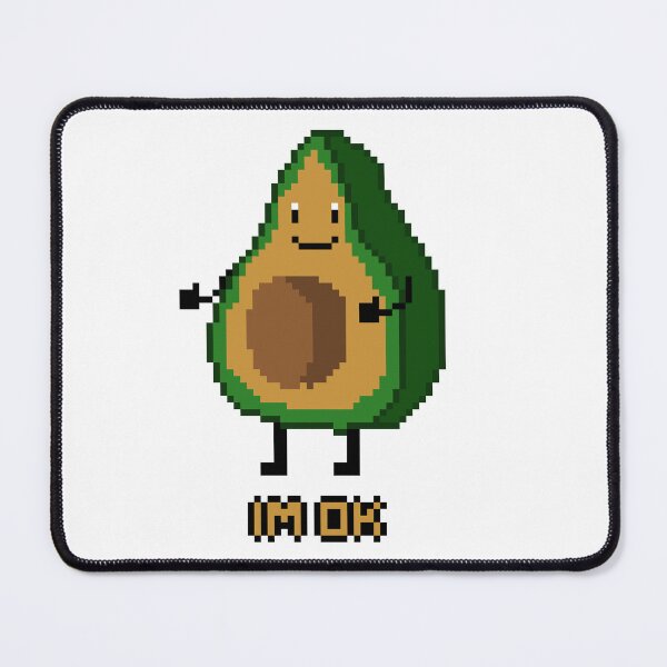 Item preview, Avocado in pixel designed and sold by Ekira Pop Pixel.