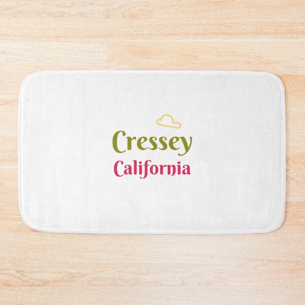 Item preview, Cressey California ciudad nube arte tipo vacaciones de Navidad designed and sold by SparksGlo-AAAA.