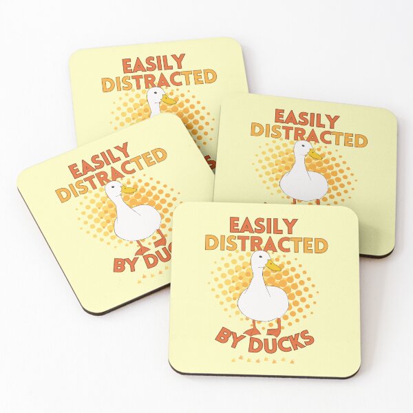 Item preview, Easily Distracted By Duck Animals Lovers designed and sold by Nzgiftsandmore.