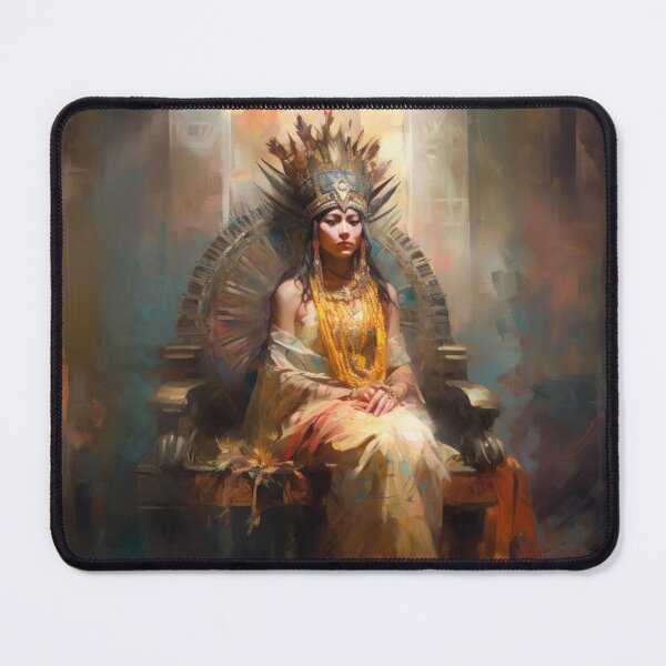 Item preview, A fantasy take on an Aztec princess sitting on her elegant throne designed and sold by Good Candy.