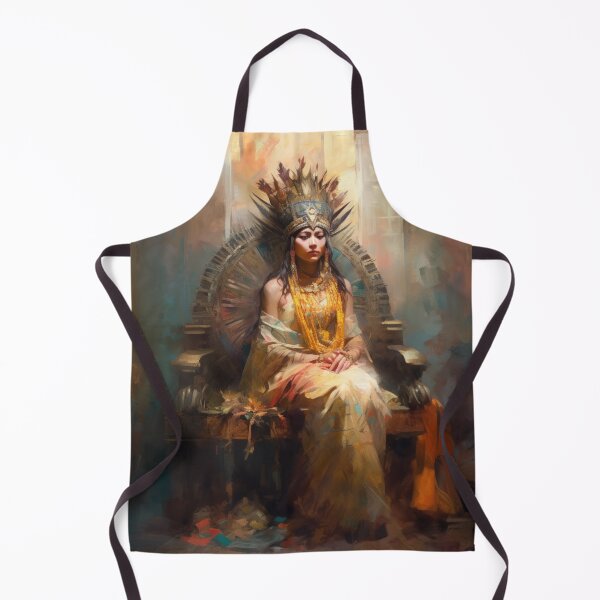 Item preview, Una versión de fantasía de una princesa azteca sentada en su elegante trono. designed and sold by Good Candy.