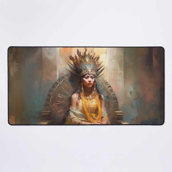 Item preview, A fantasy take on an Aztec princess sitting on her elegant throne designed and sold by Good Candy.