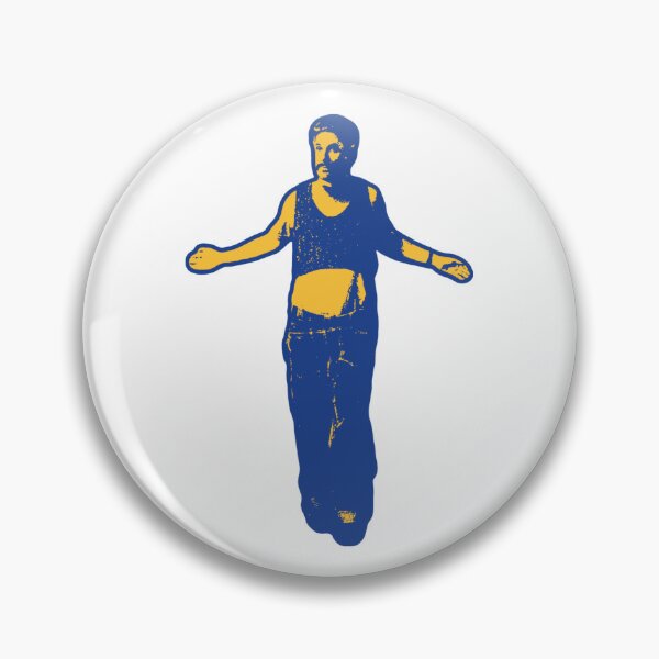 Item preview, Corky St. Clair / Blue and Yellow designed and sold by Cuttintees.