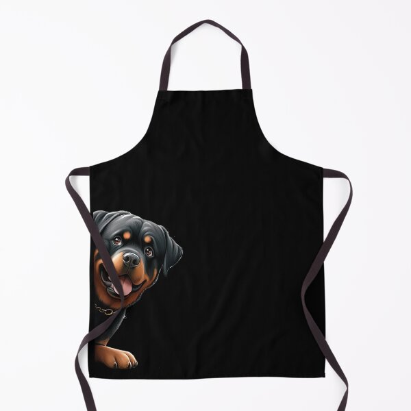 Item preview, Peeking Rottweiler - Black designed and sold by FoxfireStardust.