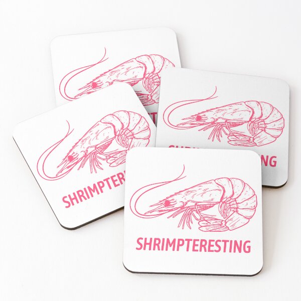 Item preview, Shrimpteresting Funny Interesting Shrimp Meme designed and sold by fomodesigns.