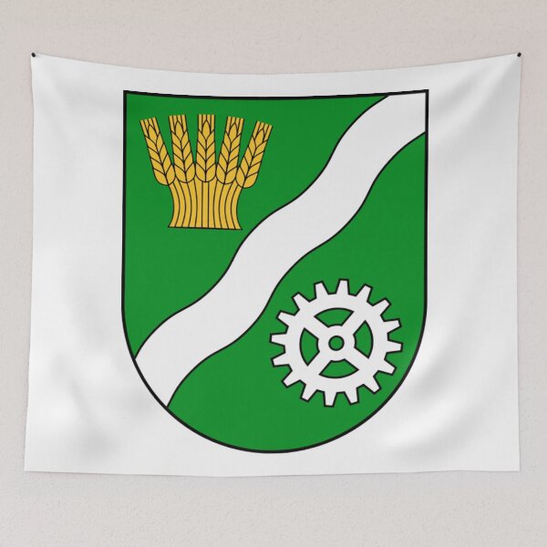 Item preview, Emblem of Marzahn-Hellersdorf, a boroughs of Berlin designed and sold by HeraldryCabinet.