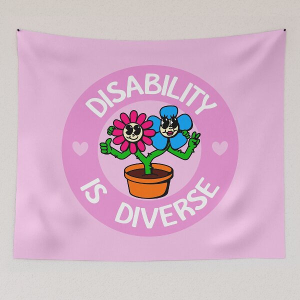 Item preview, Disability Is Diverse - Disabled Awareness designed and sold by Picket Club.
