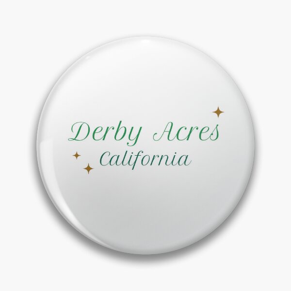 Item preview, Derby Acres Kern County California holiday type art designed and sold by SparksGlo-AAAA.