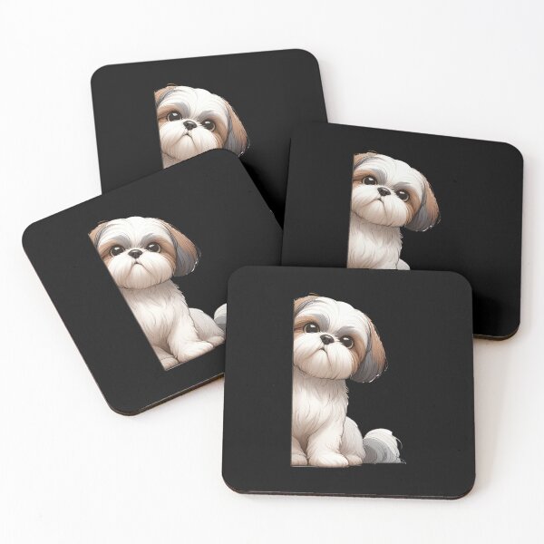 Item preview, Peeking Shih Tzu - Black designed and sold by FoxfireStardust.