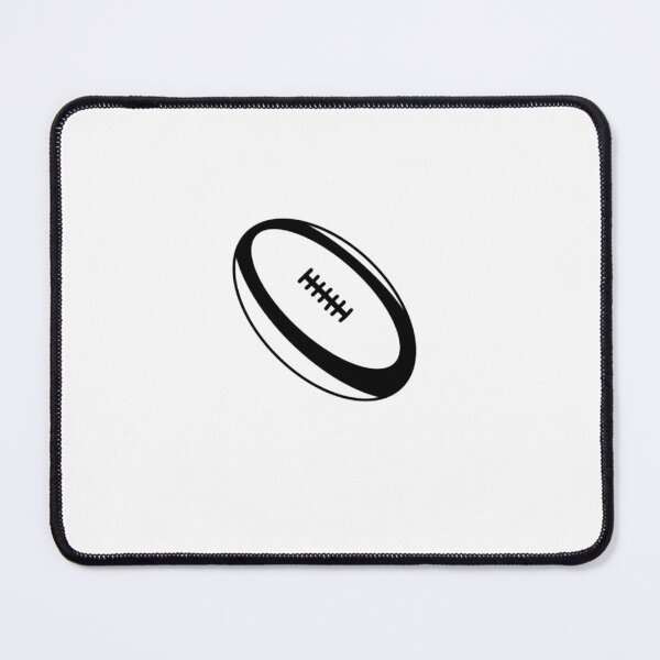 Item preview, Rugby Ball designed and sold by delmarvastickers.