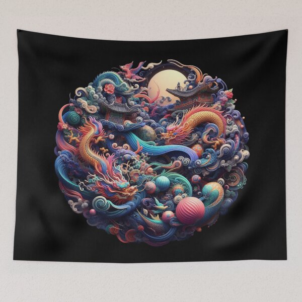 Item preview, Whispers of the Dragon Temple designed and sold by Paubiz.