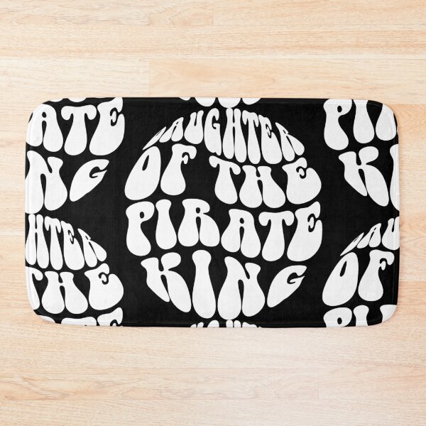 Item preview, Daughter of the Pirate King Text Monochrome Black designed and sold by Meepuruproject.
