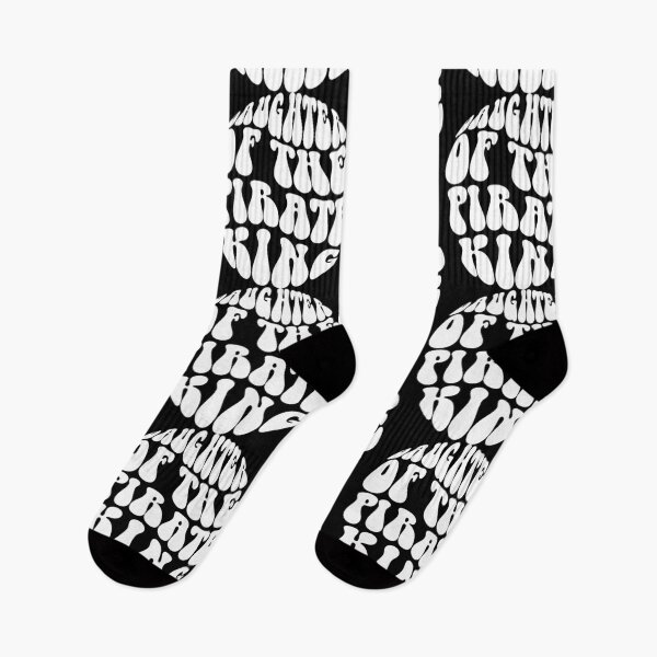 Item preview, Daughter of the Pirate King Text Monochrome Black designed and sold by Meepuruproject.