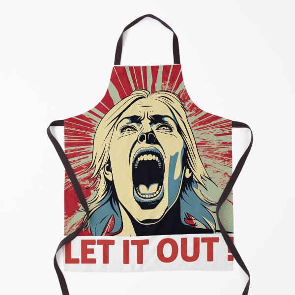 Item preview, Blond Woman Lets Go - Fun Graphic designed and sold by DarkEnough.