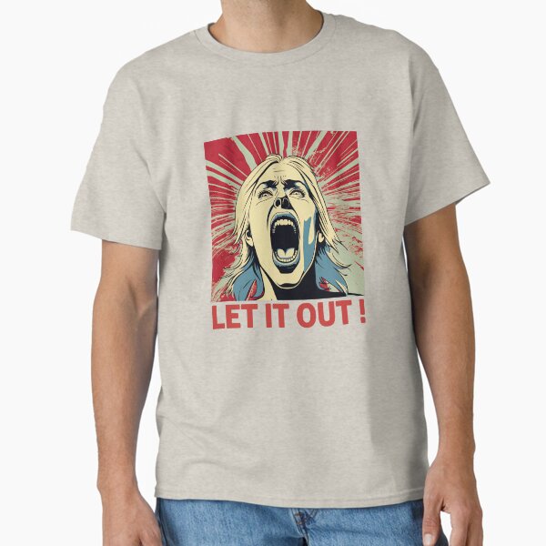 Item preview, Blond Woman Lets Go - Fun Graphic designed and sold by DarkEnough.