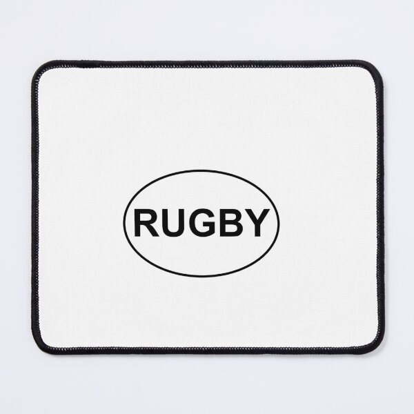 Item preview, Rugby Oval designed and sold by delmarvastickers.