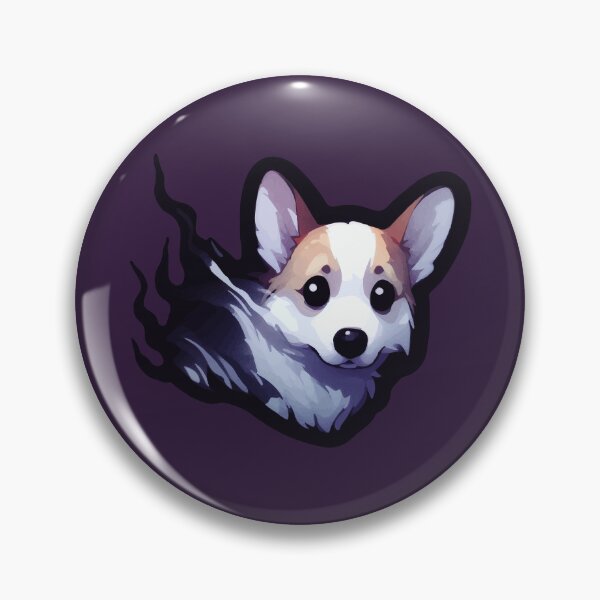 Artikelvorschau, Der heimgesuchte Corgi entworfen und verkauft von BarkandStick.