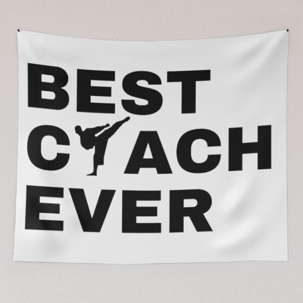 Item preview, Best Coach Ever Karate - Black designed and sold by GymWearDepot.