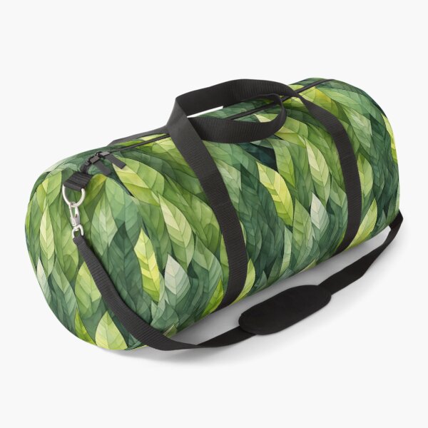 Item preview, Seamless green leaves pattern designed and sold by inkArtistryfine.