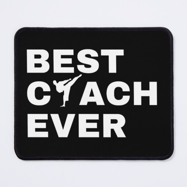 Item preview, Best Coach Ever Karate - White designed and sold by GymWearDepot.