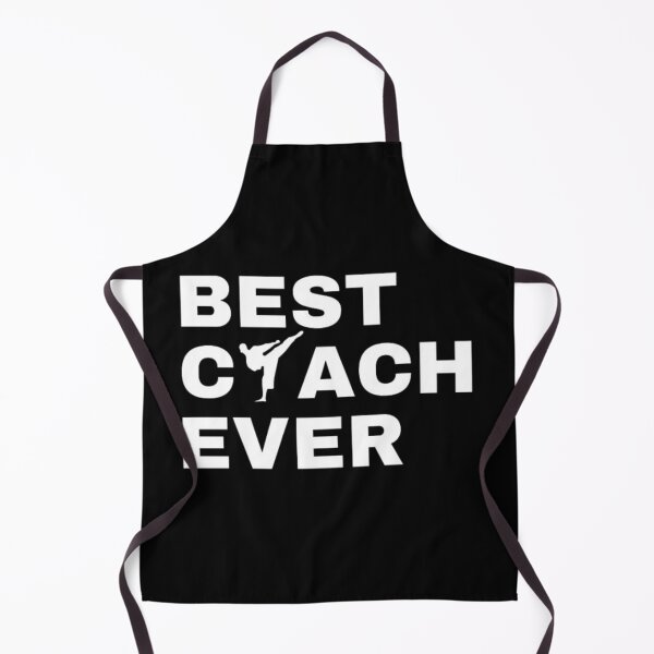 Item preview, Best Coach Ever Karate - White designed and sold by GymWearDepot.
