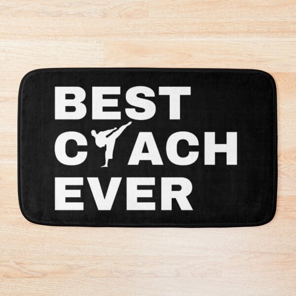 Item preview, Best Coach Ever Karate - White designed and sold by GymWearDepot.