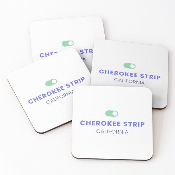Item preview, Cherokee Strip Kern County California button type art designed and sold by SparksGlo-AAAA.