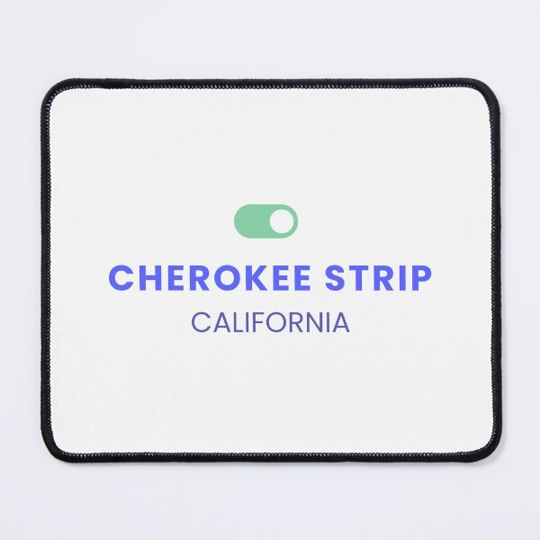Item preview, Cherokee Strip Kern County California button type art designed and sold by SparksGlo-AAAA.