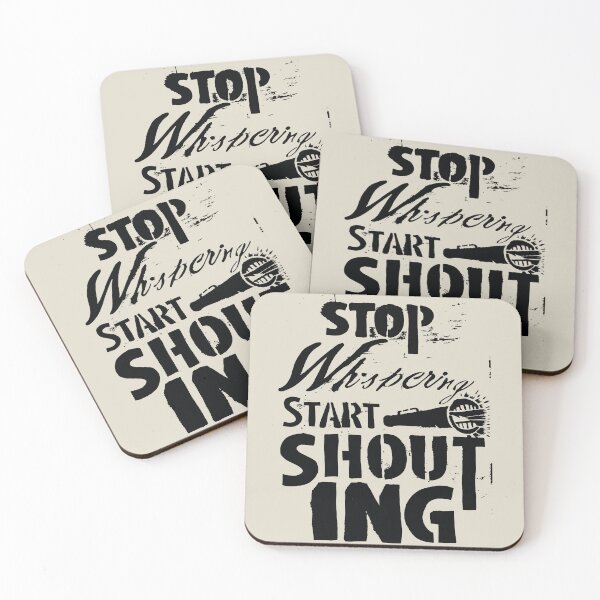 Item preview, Stop Whispering Start Shouting designed and sold by Sky iouan.